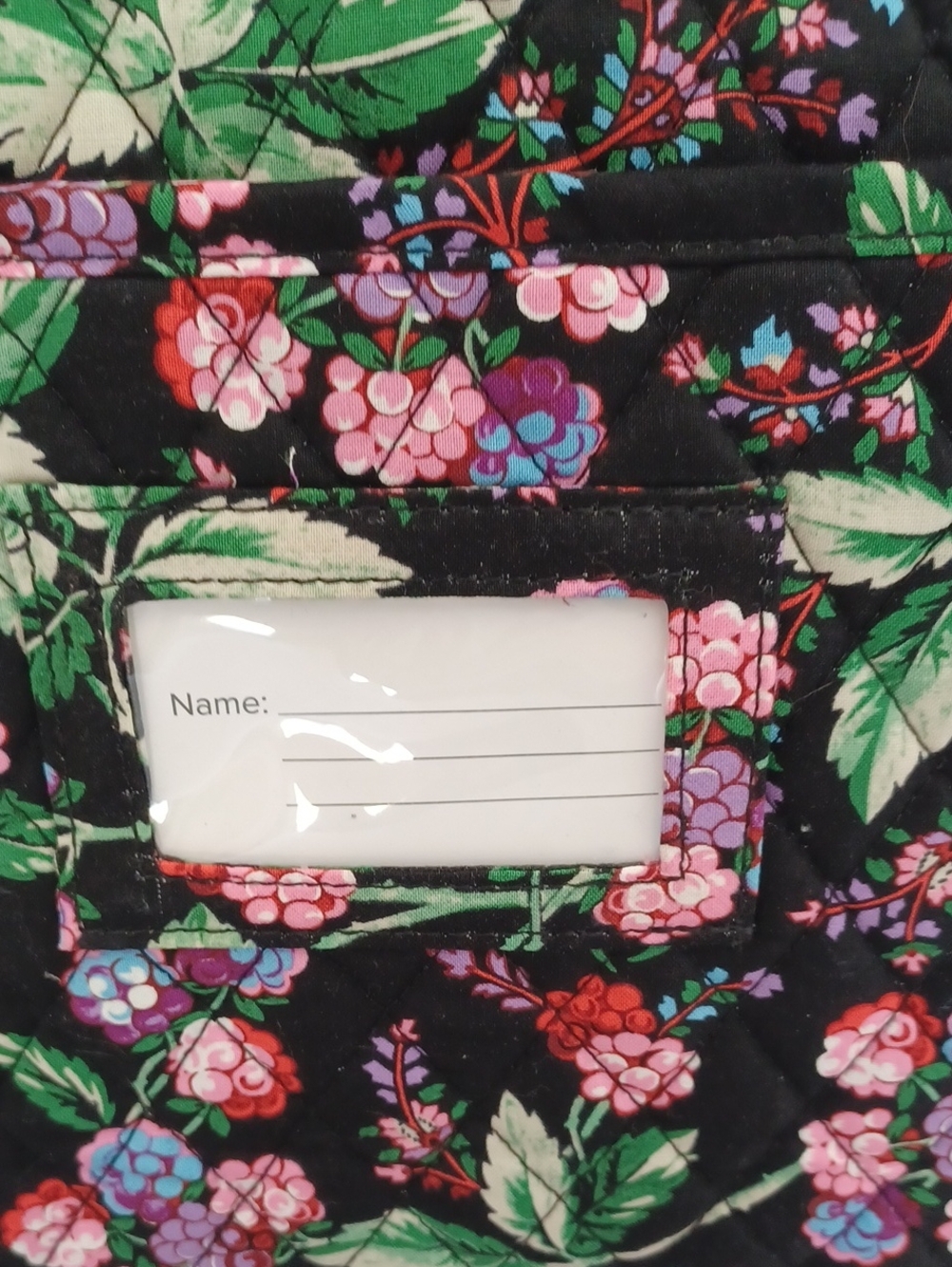 EUC Large Vera Bradley Travel Bag In Winter Berry Pattern - Picture 6 of 16
